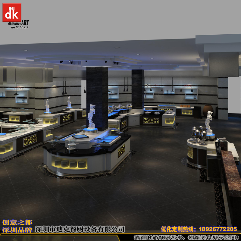 自助餐臺(tái)圖片/自助餐臺(tái)樣板圖 (3)