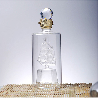 玻璃工藝酒瓶圖片/玻璃工藝酒瓶樣板圖 (3)