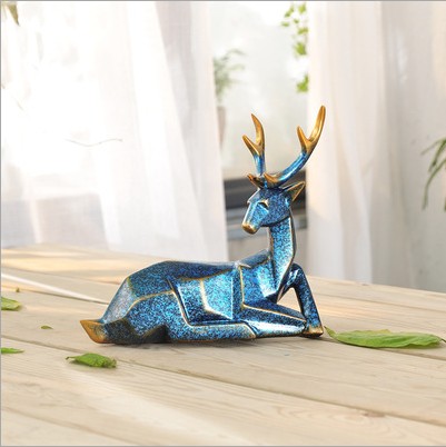 歐式幾何麋鹿擺件圖片/歐式幾何麋鹿擺件樣板圖 (4)