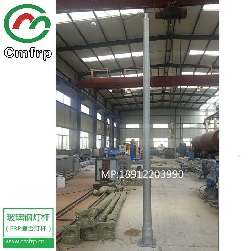 高檔住宅小區(qū)玻璃鋼路燈桿圖片/高檔住宅小區(qū)玻璃鋼路燈桿樣板圖 (3)