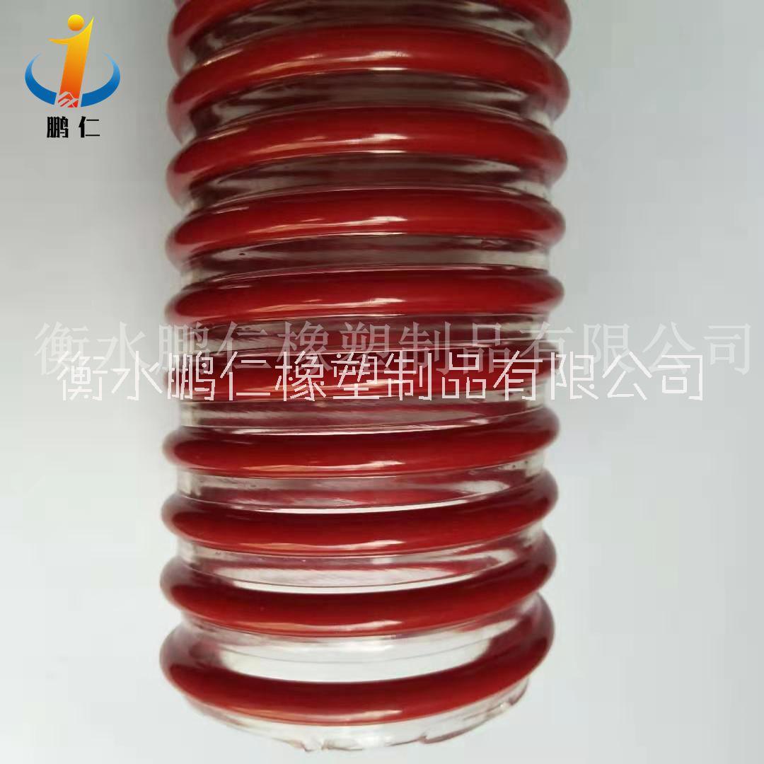 PVC 红筋塑筋软管图片