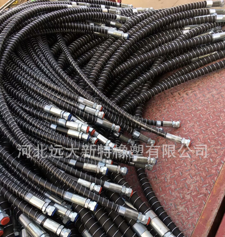 挖掘機液壓膠管 KJR膠管總成圖片