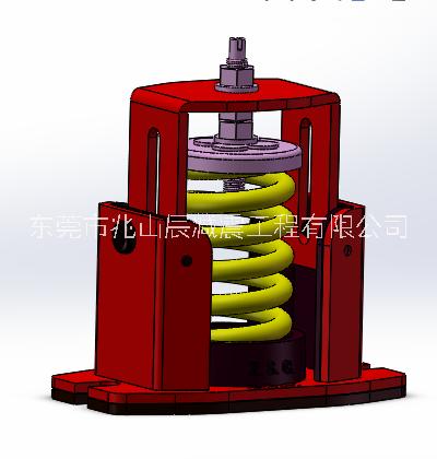 弹簧减震器用于风机水泵变压器等图片