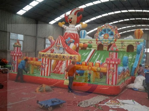 安陽市充氣蹦蹦床SL-9865型圖片