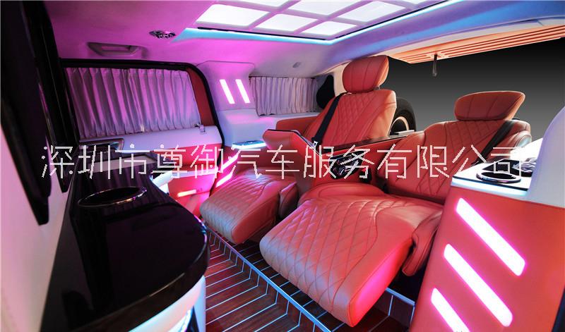 悍馬H2改裝全隔斷太空椅木地板圖片/悍馬H2改裝全隔斷太空椅木地板樣板圖 (3)