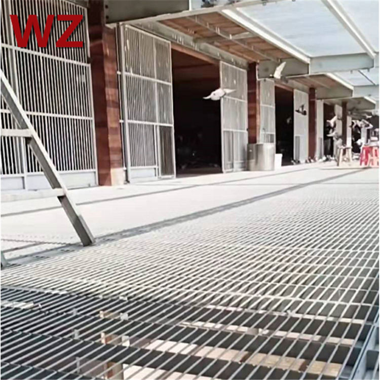 地网钢格栅板用WZ镀锌鸽舍地网WZ扁铁焊接地网