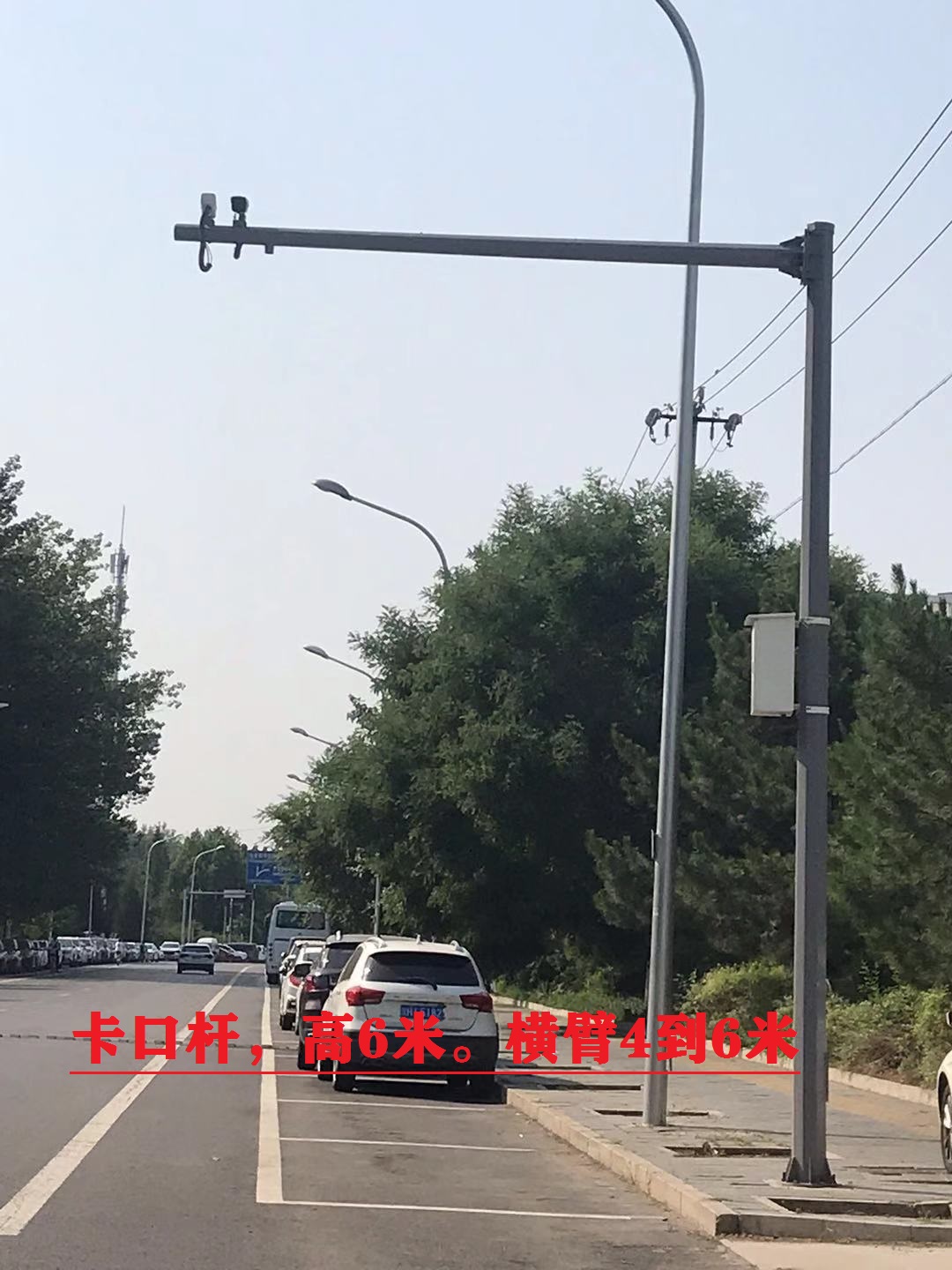 交通信號燈桿_八角監(jiān)控立桿圖片/交通信號燈桿_八角監(jiān)控立桿樣板圖 (3)
