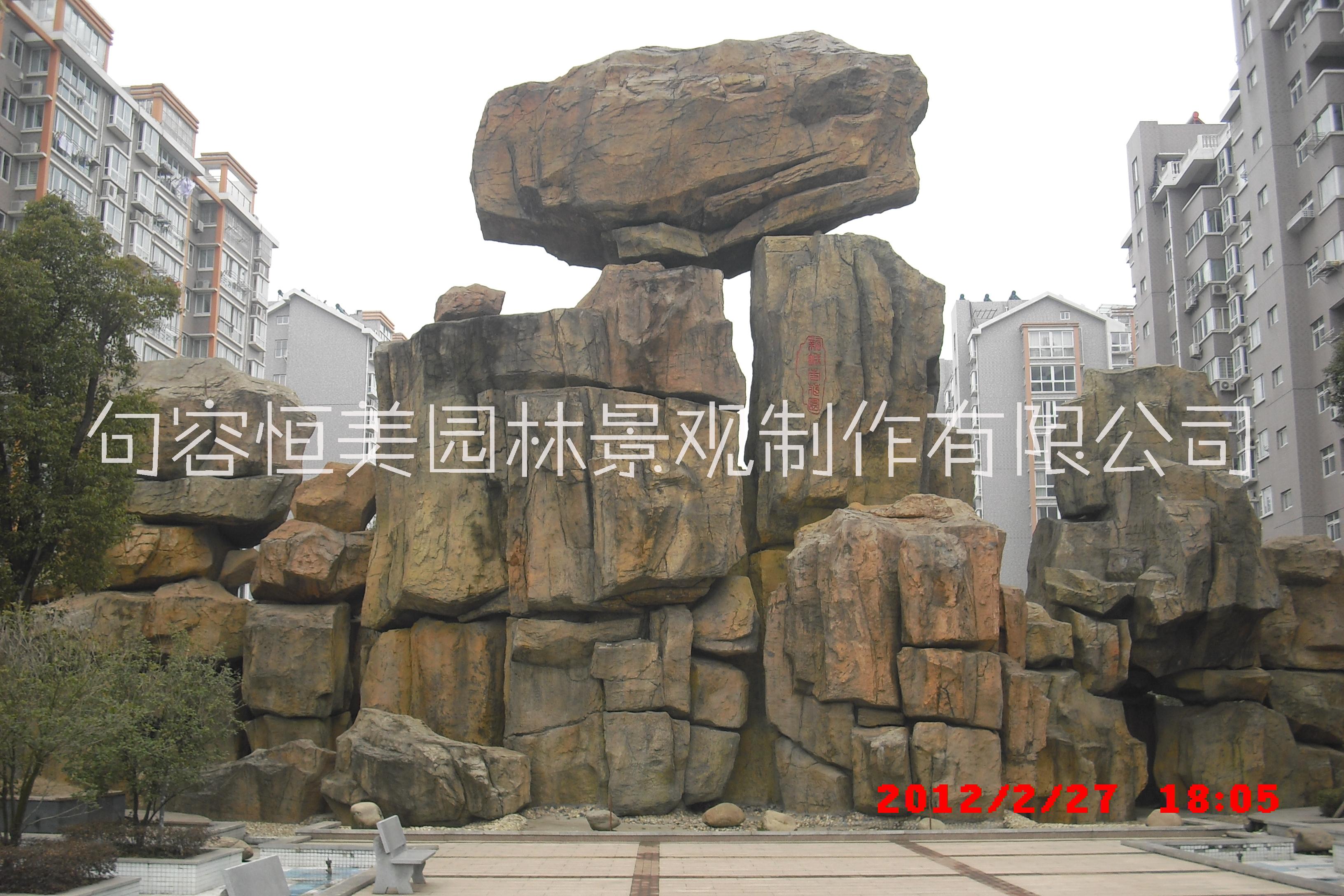 塑石假山，園林假山報(bào)價(jià)施工圖片