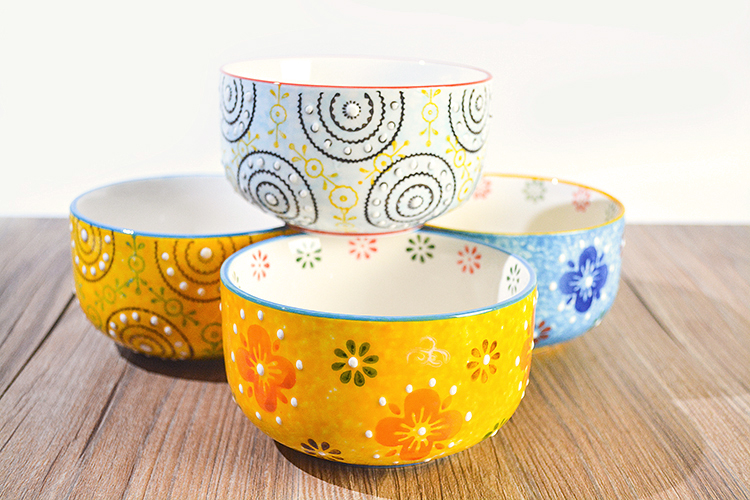 潮州手繪陶瓷碗圖片