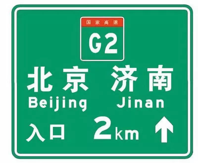 交通指路标牌图片