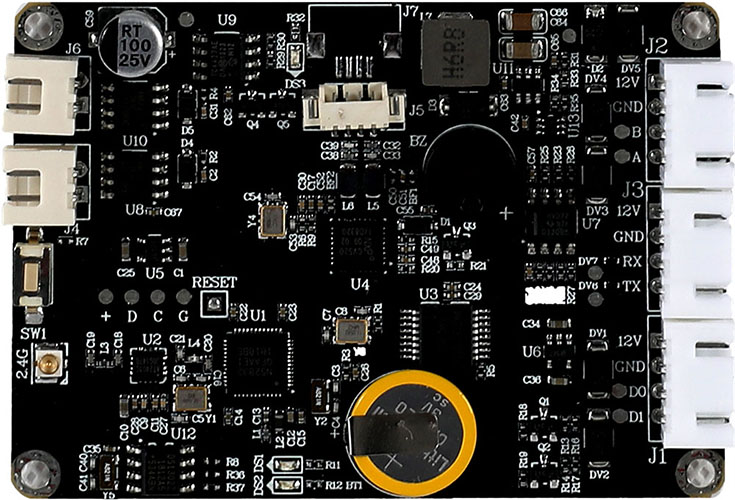 兴域2.4G半有源RFID远距离标签读写嵌入式模块