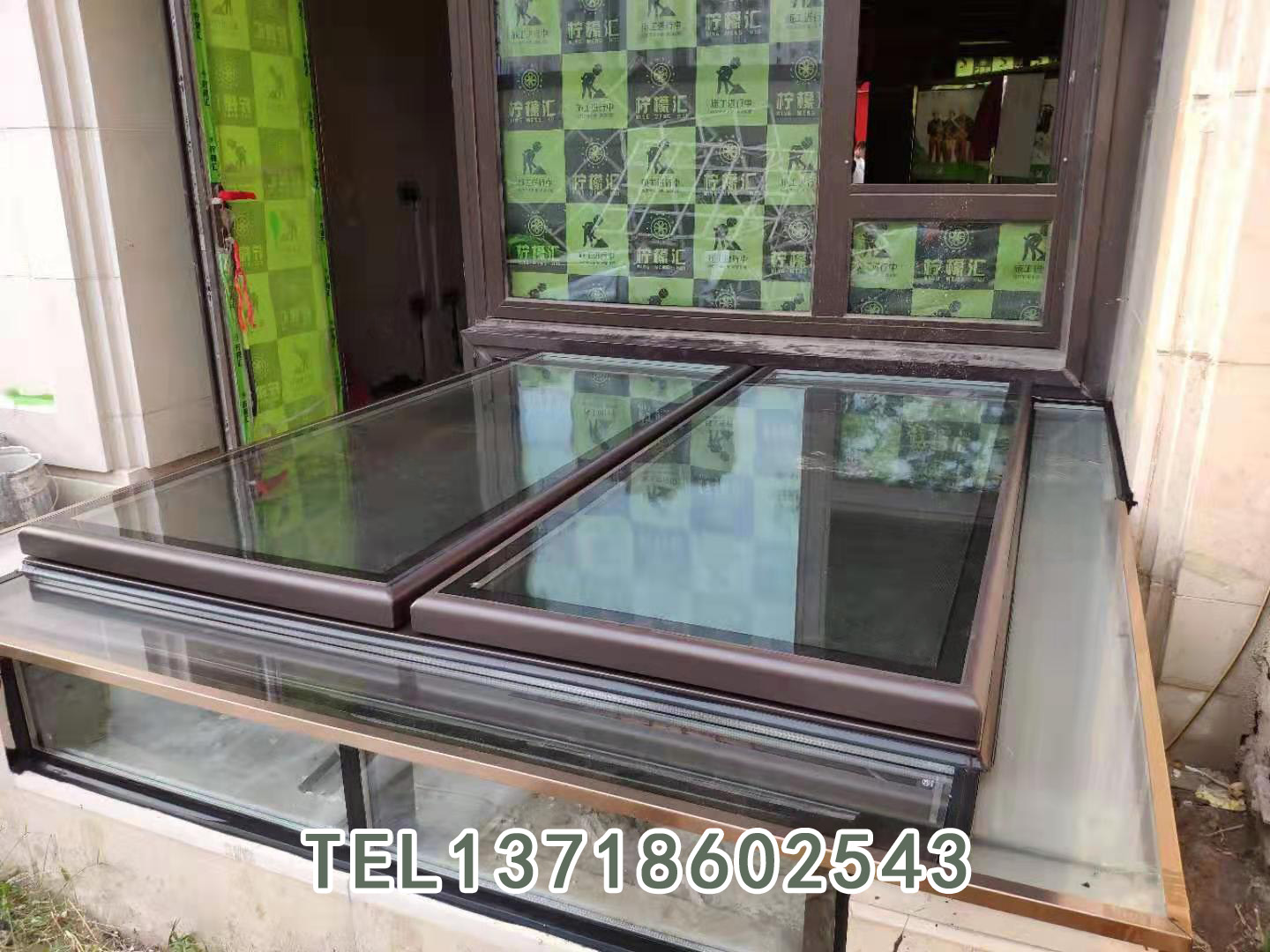 鋁合金天窗圖片/鋁合金天窗樣板圖 (2)