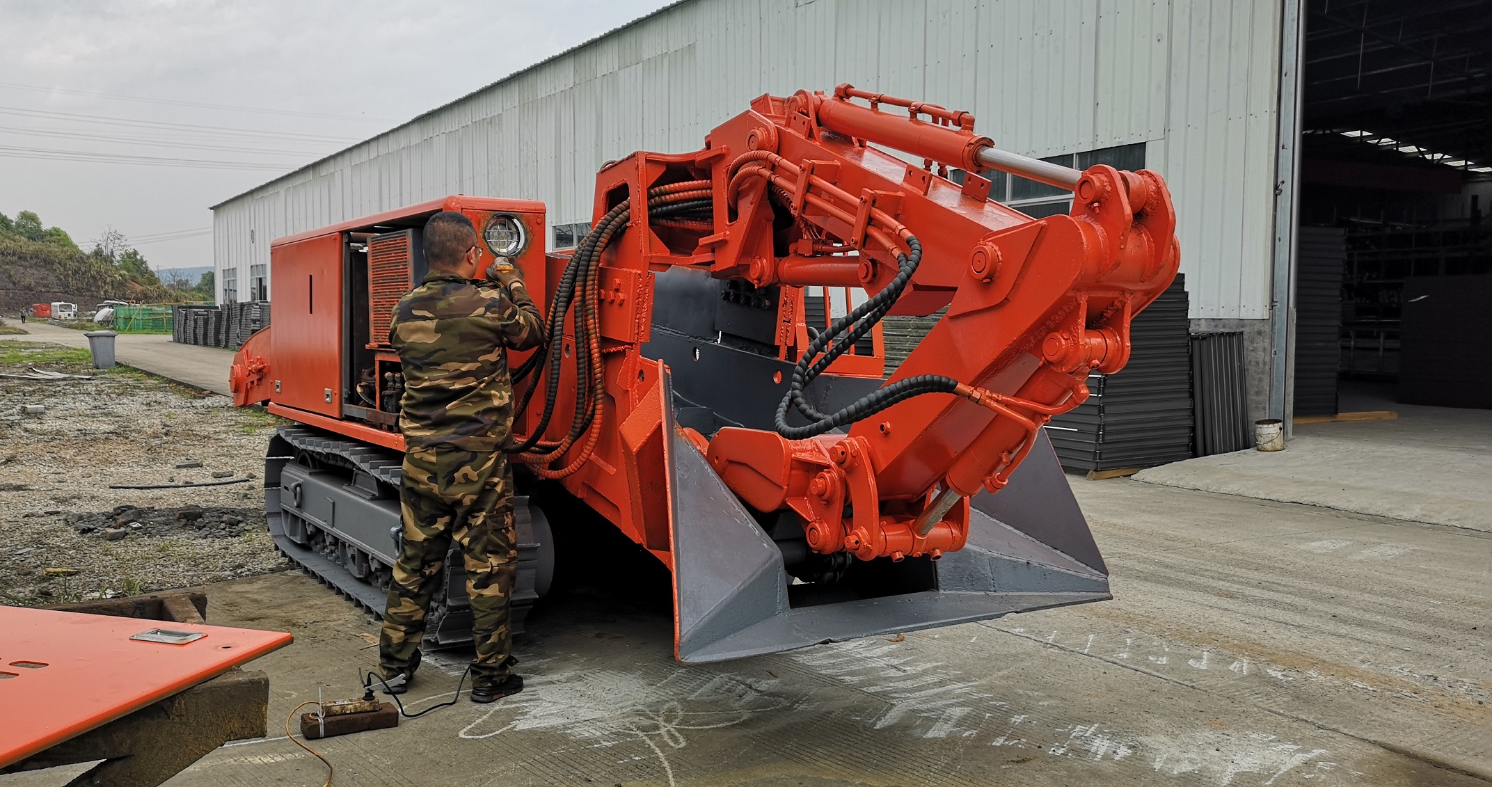 二手礦用扒渣機圖片/二手礦用扒渣機樣板圖 (4)