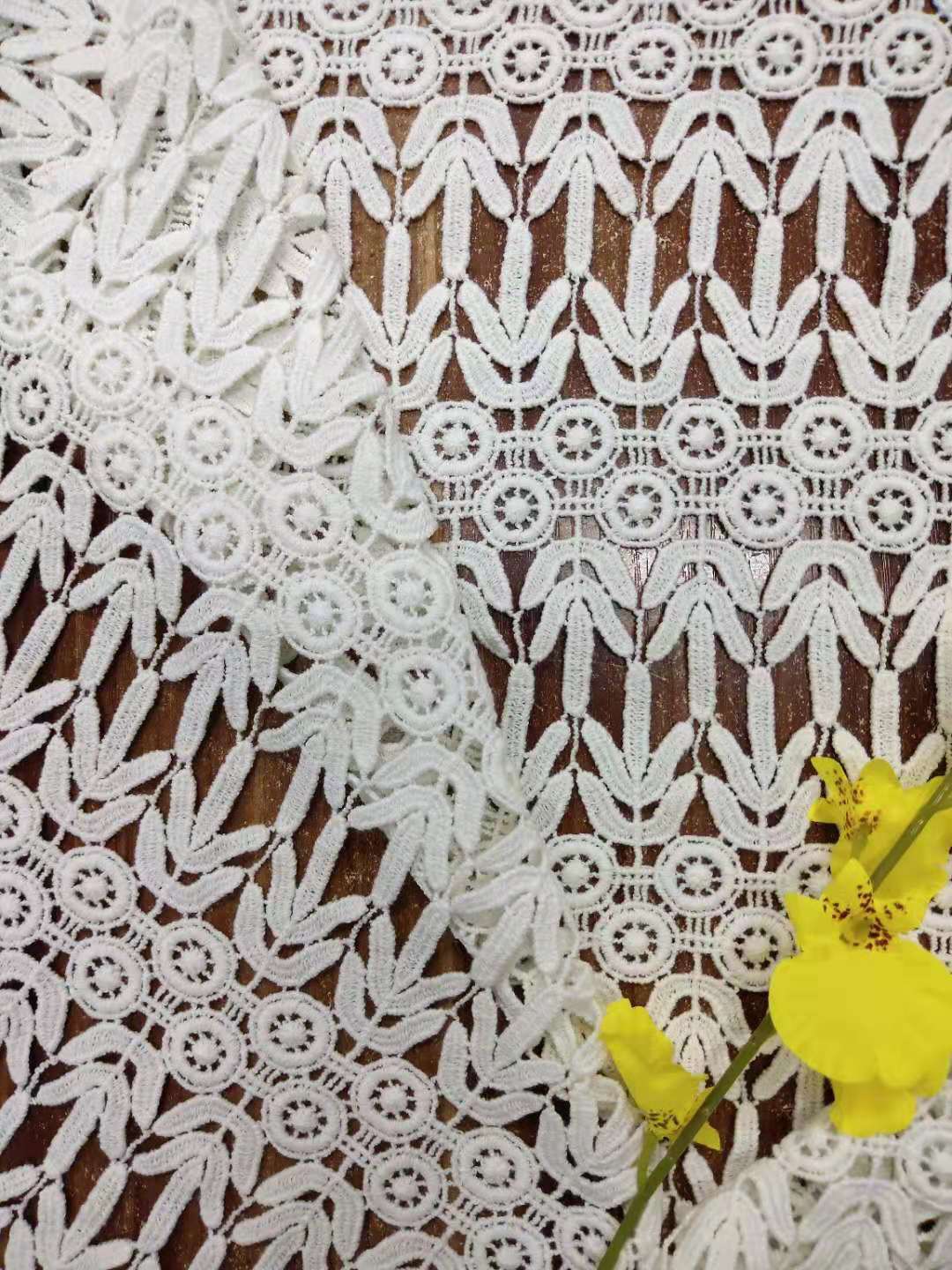 純棉花邊布料花邊棉線時尚女裝輔料圖片/純棉花邊布料花邊棉線時尚女裝輔料樣板圖 (3)