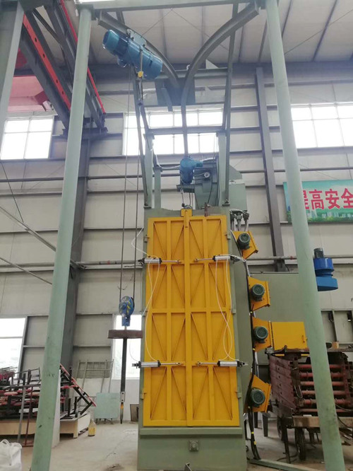 吊鉤拋丸清砂機圖片/吊鉤拋丸清砂機樣板圖 (4)