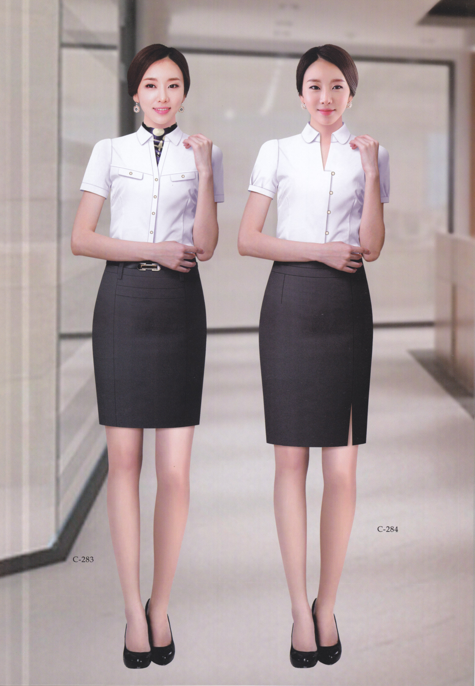 工作服襯衫圖片/工作服襯衫樣板圖 (4)