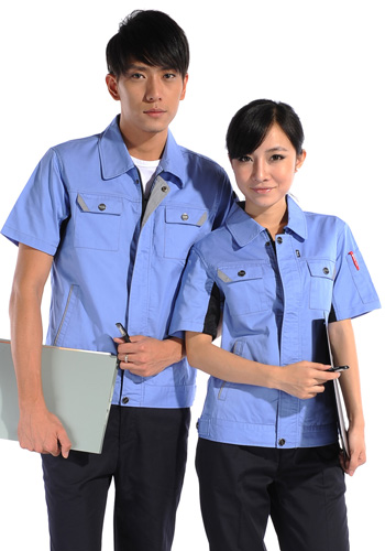 成都夏季工作服、工人穿的工作服圖片/成都夏季工作服、工人穿的工作服樣板圖 (2)