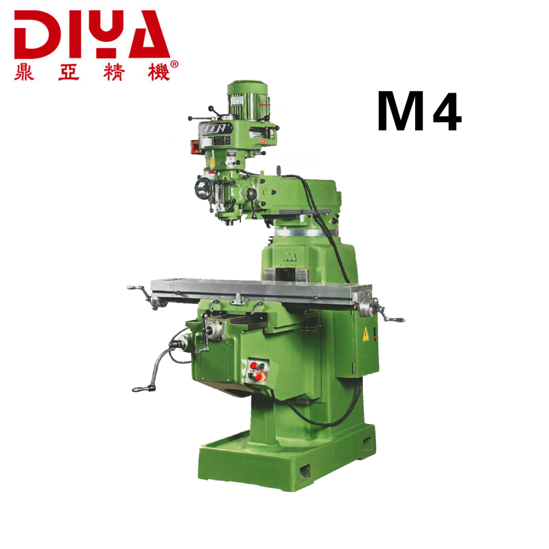 M4铣床工具铣摇臂铣全新4号铣价格 参数 厂家上海鼎亚精机6132炮塔式铣床型号4号机