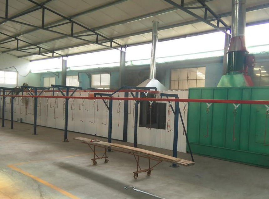 噴粉涂裝生產(chǎn)線圖片/噴粉涂裝生產(chǎn)線樣板圖 (1)