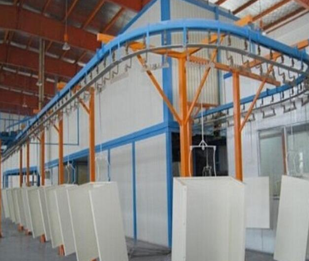 噴粉涂裝生產(chǎn)線圖片/噴粉涂裝生產(chǎn)線樣板圖 (3)