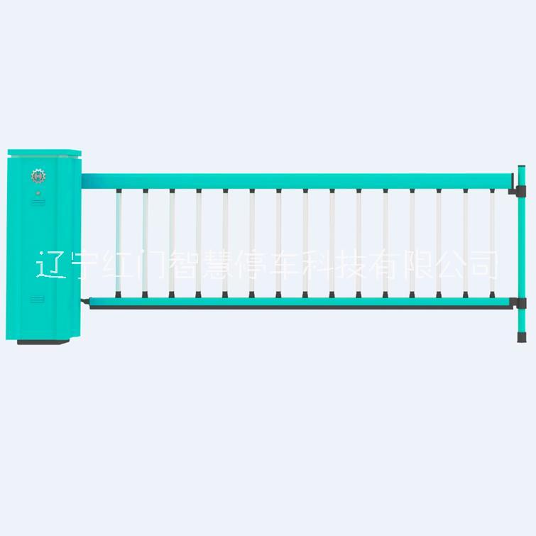 红门栅栏道闸 智能停车场管理抬杆设备安装