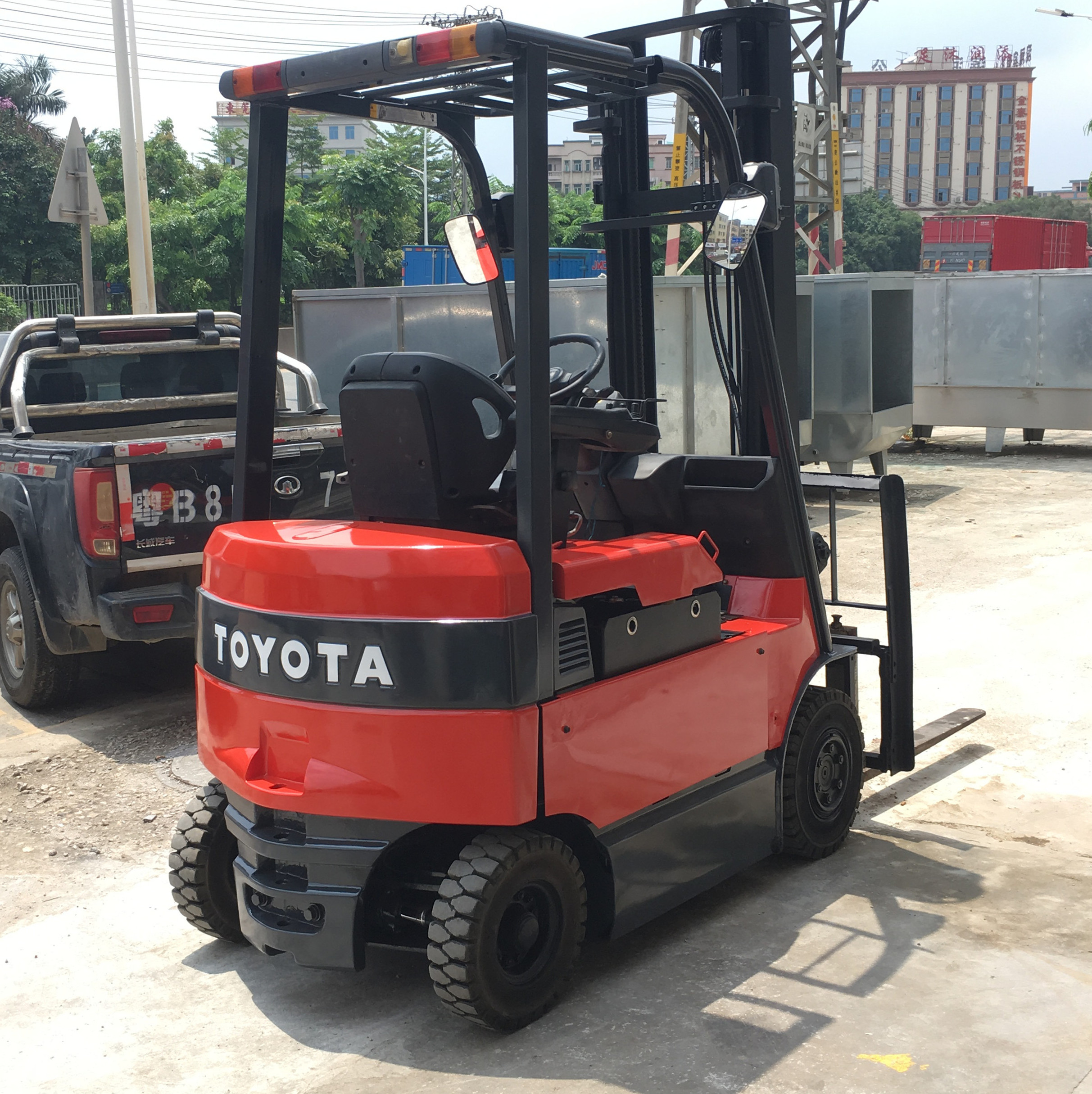 電池電動叉車圖片/電池電動叉車樣板圖 (4)