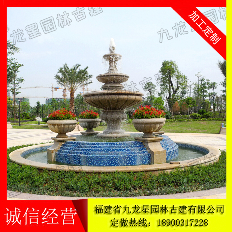 水缽噴泉圖片/水缽噴泉樣板圖 (3)