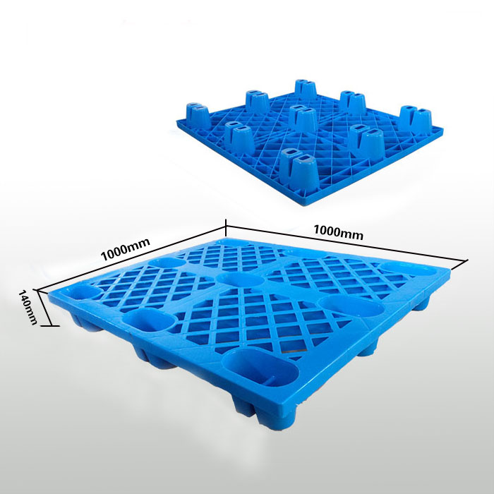 塑料托盘叉车网格川字型仓库垫仓板卡板防潮板塑胶栈板货物垫板图片