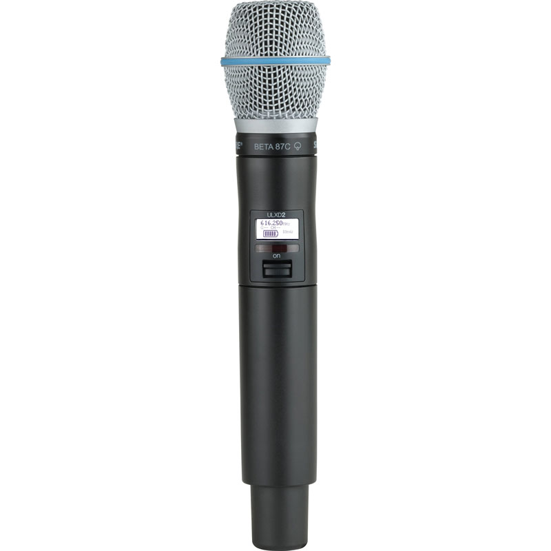 Shure ULXD2/B87C 舒尔 ULXD2/BETA87C 无线手持麦克风话筒图片