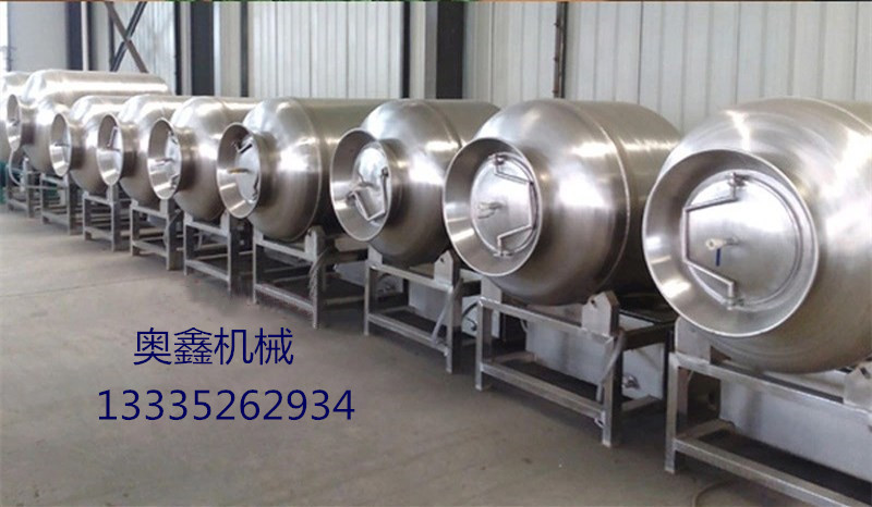 真空滾揉機，不銹鋼滾揉機圖片