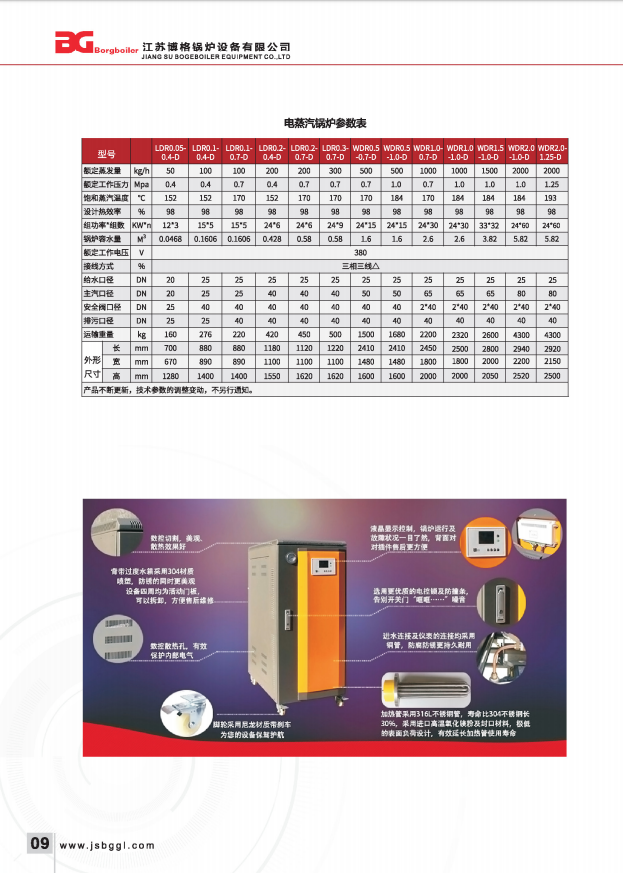 電蒸汽鍋爐圖片/電蒸汽鍋爐樣板圖 (2)