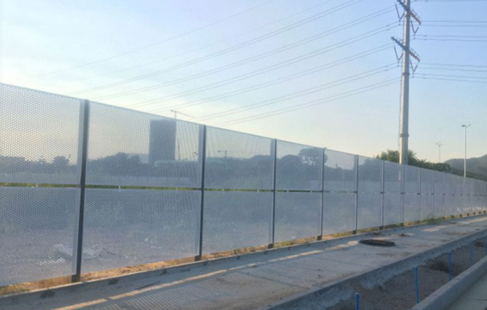 沖孔圍擋  市政工程  道路施工圖片/沖孔圍擋  市政工程  道路施工樣板圖 (3)