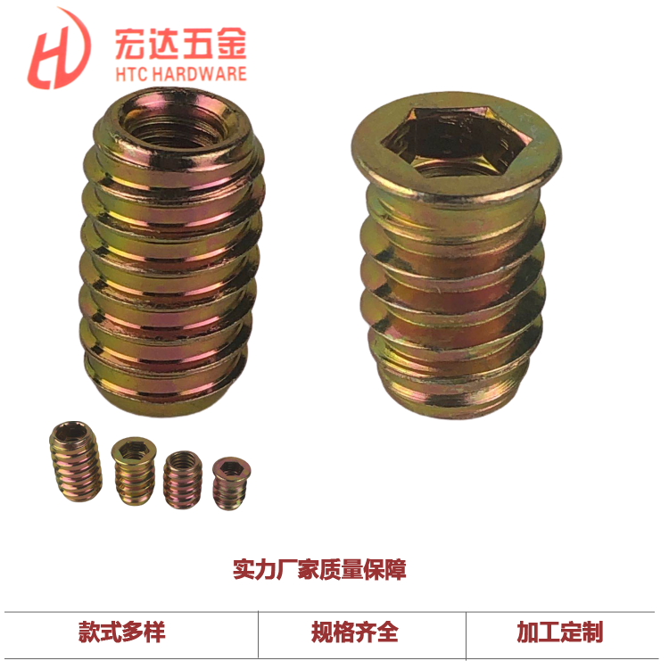 專業(yè)生產(chǎn)鋅合金內(nèi)外牙螺母刺母