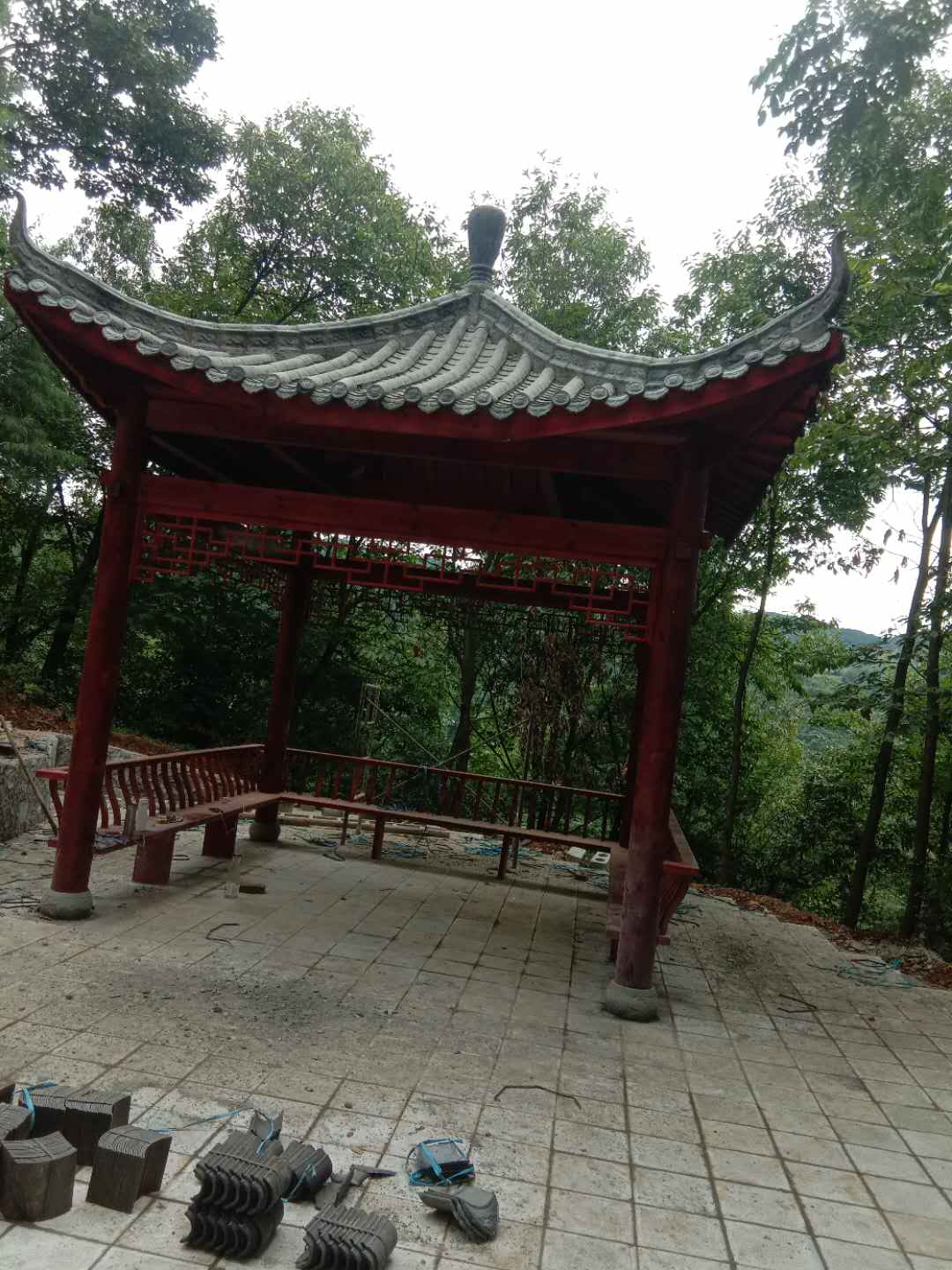 仿古亭子圖片/仿古亭子樣板圖 (2)