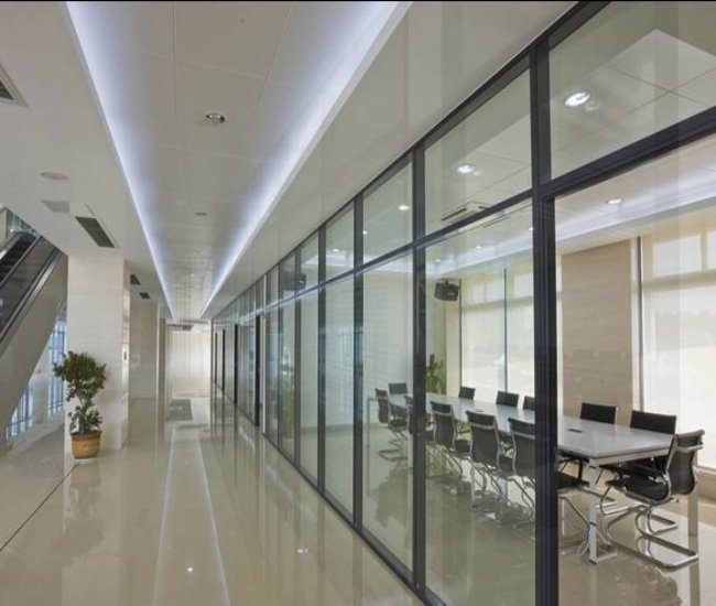 辦公室玻璃隔斷圖片/辦公室玻璃隔斷樣板圖 (2)