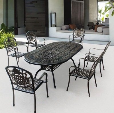 鋁藝桌椅 石家莊鋁藝桌椅