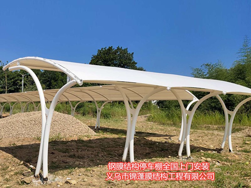 供應(yīng)四川電動車停車棚 小車停車棚安裝 自行車遮陽棚