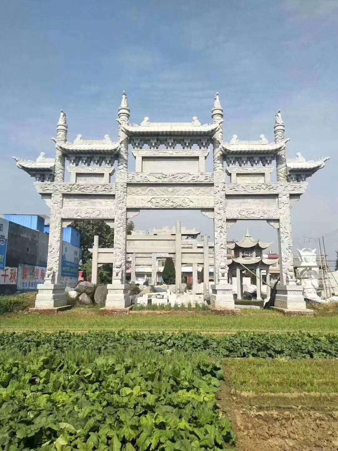 石雕牌坊圖片/石雕牌坊樣板圖 (4)