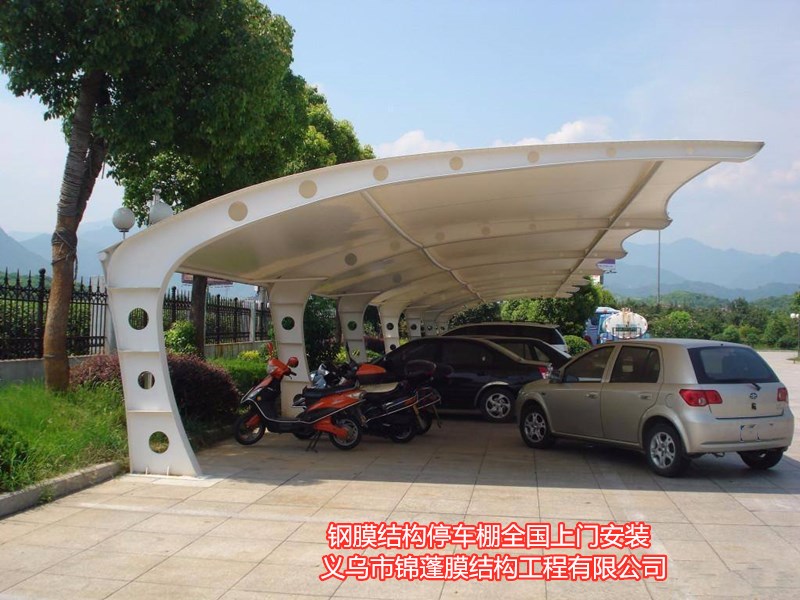 廠家直銷 膜結(jié)構(gòu)停車棚雨棚圖片/廠家直銷 膜結(jié)構(gòu)停車棚雨棚樣板圖 (2)