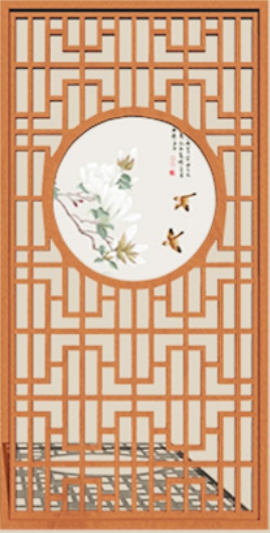 木雕花格屏風(fēng)圖片/木雕花格屏風(fēng)樣板圖 (4)