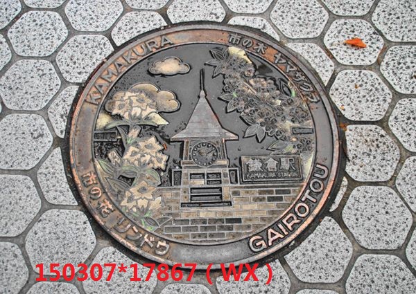 仿銅井蓋圖片/仿銅井蓋樣板圖 (2)