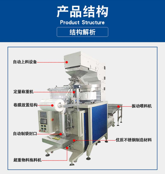 全自动称重式包装系列设备钥匙扣包装机 金属环包装机 全自动称重式包装系列设备【广东浩恩&森洋机械】