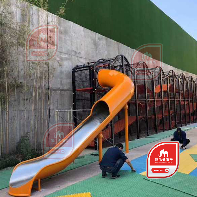 不銹鋼滑梯圖片/不銹鋼滑梯樣板圖 (3)