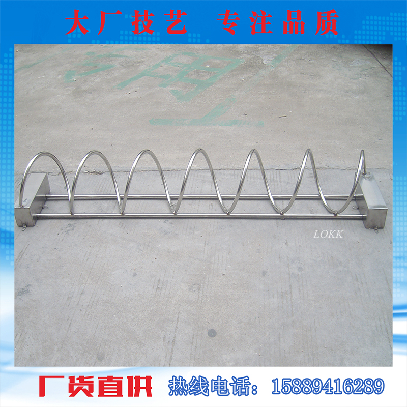 深圳廠家直銷碳素鋼自行車停車架電動(dòng)單車停車架 電動(dòng)車擺放架