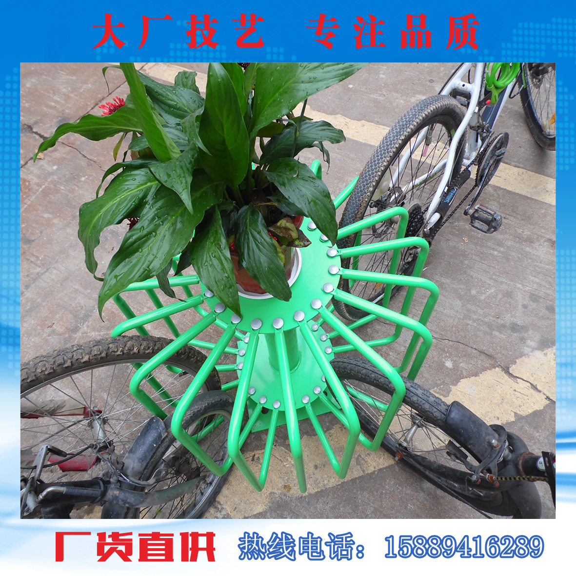電動車存放架圖片/電動車存放架樣板圖 (4)