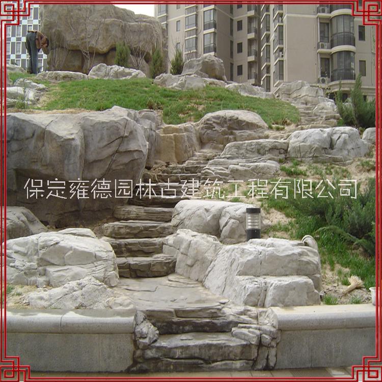 塑山 塑石圖片