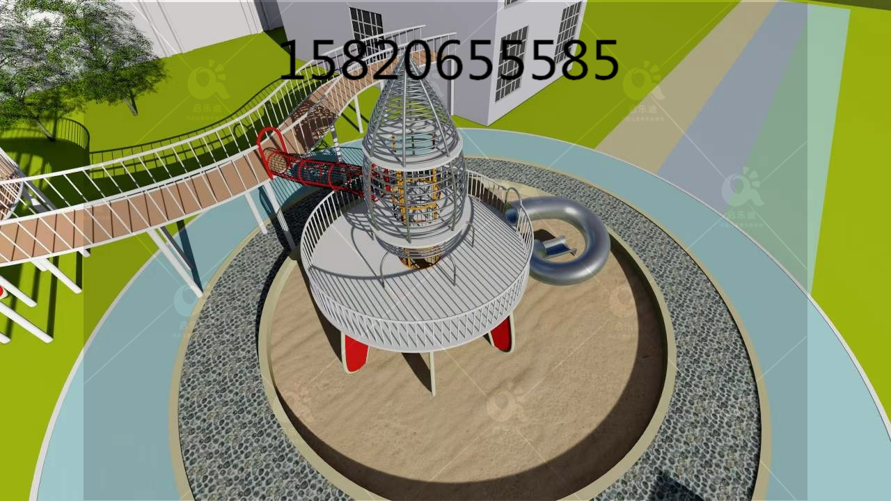 大型非標(biāo)定制304不銹鋼滑梯圖片/大型非標(biāo)定制304不銹鋼滑梯樣板圖 (1)