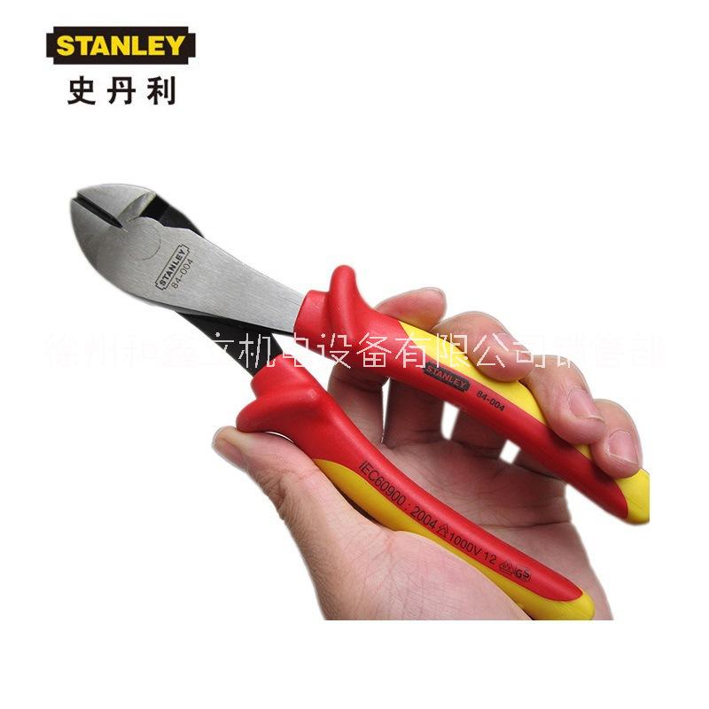 绝缘斜嘴钳STANLEY史丹利工具FatMax绝缘斜嘴钳斜口钳84-003/004/005-23绝缘斜嘴钳