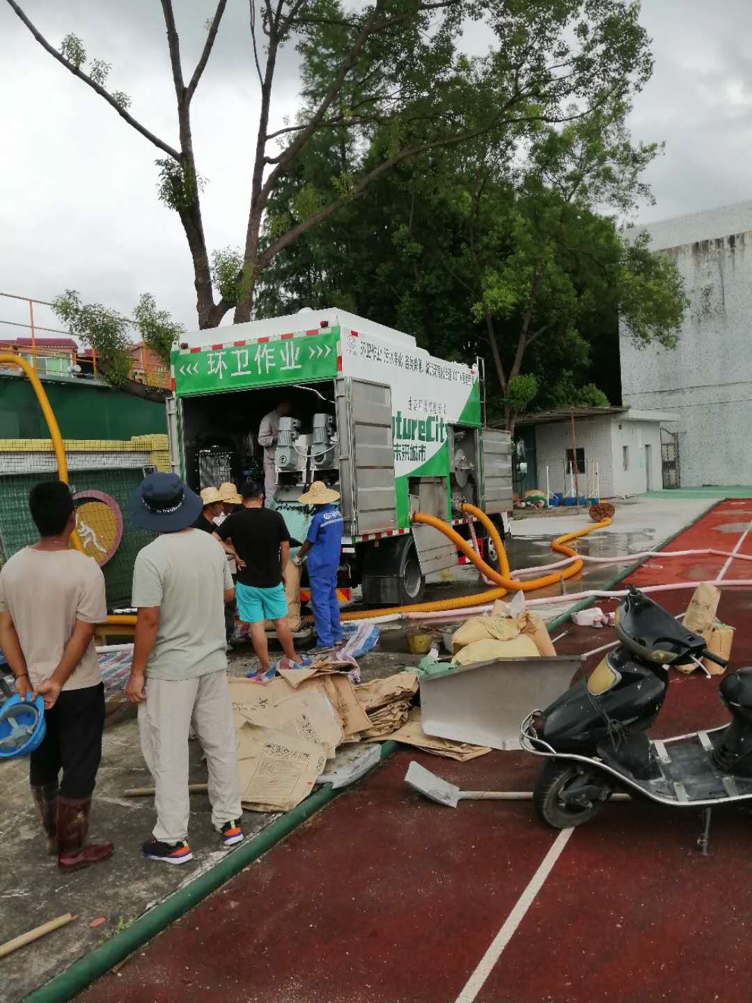 北京污水净化车，国六污水净化车，移动污水净化车