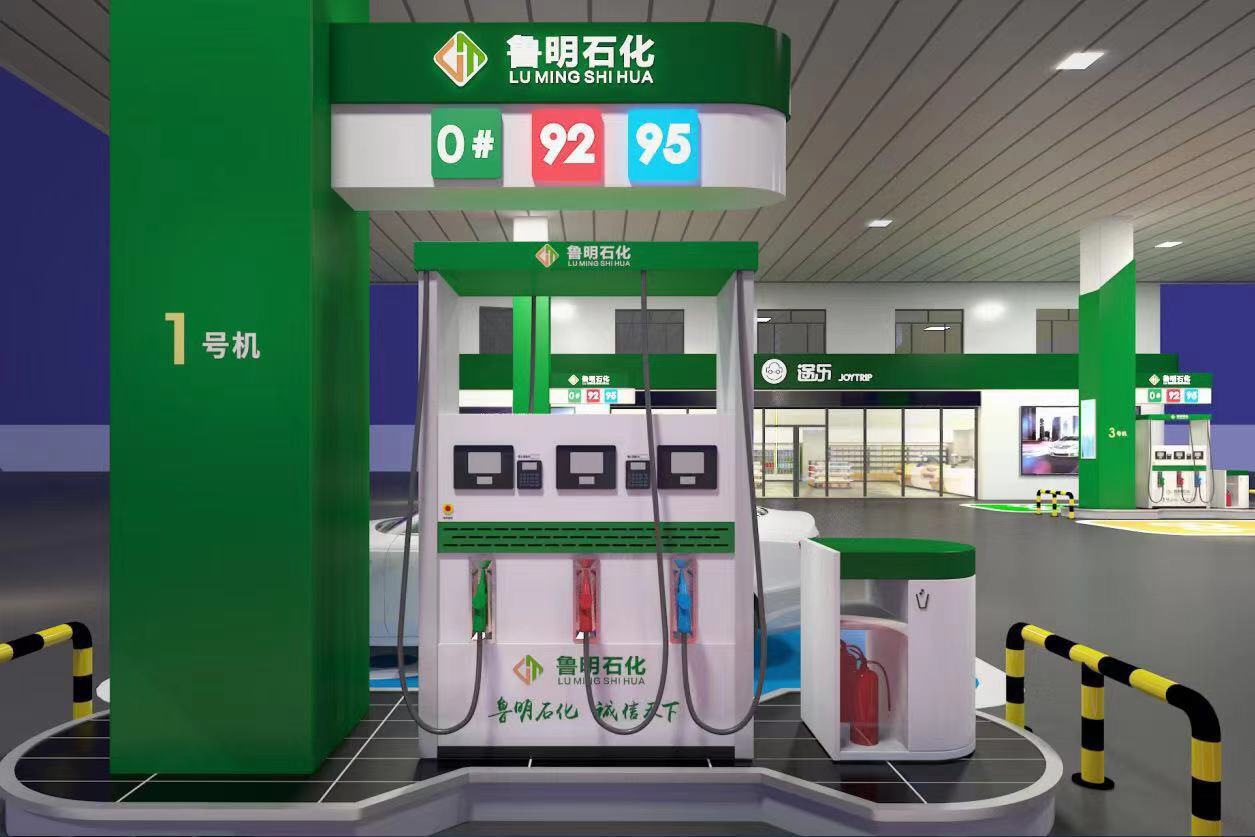 加油站全景圖片/加油站全景樣板圖 (4)